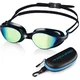 Swimming Goggles Aqua Speed Vortex Mirror - White/Blue/Rainbow Mirror - Black/Blue/Rainbow Mirror