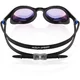 Swimming Goggles Aqua Speed Vortex Mirror - White/Blue/Rainbow Mirror