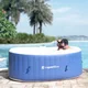 Vírivý nafukovací bazén inSPORTline Voytano 150x80x65 cm