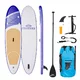 Paddleboard z akcesoriami deska SUP WORKER WaveTrip 10'6" G2 - Księżycowy niebieski - Wisteria Blue