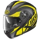 Motorcycle Helmet X-Lite X-1004 Nordhelle N-Com Flat Black-Yellow - Black-Yellow