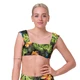 Nebbia Miami Retro Top 553 Damen Badeanzug - Jungle Green