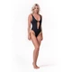 Women’s One-Piece Swimsuit Nebbia High Energy Monokini 560 - Jungle Green - Black