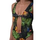 Women’s One-Piece Swimsuit Nebbia High Energy Monokini 560 - Black