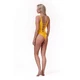 Damski jednoczęściowy strój kąpielowy Nebbia High Energy Monokini 560 - Żółty