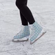 Women Ice Skates WORKER Blau