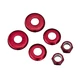 Bushing Washers - Red - Red