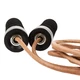 Leather Skipping Rope with Bearings Rolamento