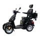 Four-Wheel Electric Scooter w/ Trailer inSPORTline Antun - Green