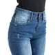 Dámske moto jeansy W-TEC Panimali - modrá