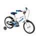 Children bike DHS 1601 Kid Racer 16" - model 2014 - White-Blue
