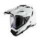 Alltop AP-8853 Motocross Helmet - White Glossy