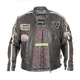 Men's Leather Motorcycle Jacket W-TEC Antique Cracker
