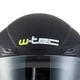Moto helma W-TEC Nankko - 2. akosť - čierna- lesk