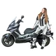 Női motoros dzseki W-TEC Ventex