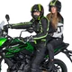 Męska długa kurtka motocyklowa W-TEC Glomnitz - Czarno-zielony