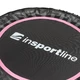 Mata do skakania do trampoliny inSPORTline Cordy 114 cm - Różowy