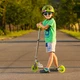 Összecsukható roller WORKER Racer Urban Boy világító kerekekkel-II.oszt