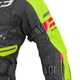 Dámská moto bunda W-TEC Ventura Lady - černá-fluo žlutá