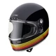 Motorcycle Helmet W-TEC Cruder Bismar - Black-Red-Yellow - Black-Red-Yellow