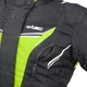 Dámska moto bunda W-TEC Brandon Lady - čierna-fluo žltá