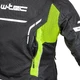 Női motoros kabát W-TEC Brandon Lady - fekete-fluor sárga