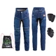 Pánske moto jeansy W-TEC Biterillo - modrá