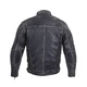 Men’s Leather Motorcycle Jacket W-TEC Sheawen Vintage