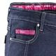 Dámske moto jeansy W-TEC Rafael - modrá