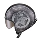 Motorcycle Helmet W-TEC Angeric Grey Star