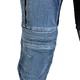 Dámske moto jeansy W-TEC Ekscita - modrá