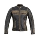 W-TEC Kusniqua Leder Motorradjacke