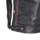 W-TEC Black Cracker Herren Leder Motoradjacke - XXL