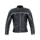Bőr motoros kabát W-TEC Mathal - fekete - fekete