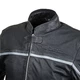 Bőr motoros kabát W-TEC Mathal - fekete