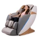 Massage chair inSPORTline Numana - Light Brown - White Grey