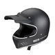 Motorcycle Helmet W-TEC Black Heart Retron - Simple Silver - Simple Silver