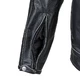 Bőr motoros kabát W-TEC Losial - fekete