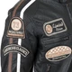 Men’s Leather Motorcycle Jacket W-TEC Sheawen