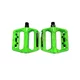 Pedals Crussis Wellgo - Pink - Green