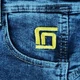 Moto jeansy BOS Prado - Acid Blue