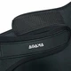 Neoprenowy pas nerkowy Agama Nylon X4 4mm - Czarny