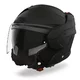 Flip-Up Motorcycle Helmet Airoh Mathisse Color Matte Black P/J