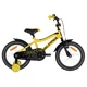 Rower dziecięcy ALPINA Starter 16" - Niebiesko-pomarańczowy - Żółty