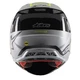 Motorcycle Helmet Alpinestars Supertech S-M8 Triple MIPS Gray/Fluo Yellow/Black 2021