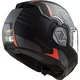 Flip-Up Motorcycle Helmet LS2 FF906 Advant Codex Matt Black Titanium P/J