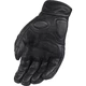 Leather Motorcycle Gloves LS2 Rust