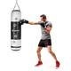 Worek bokserski treningowy inSPORTline Robkin 35x120cm / 33kg - Czarno-biały - Czarno-biały