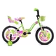Rower dziecięcy Capriolo Viola 16"6.0 - Różowo-biały - zielono-fioletowy