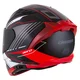 Motorcycle Helmet Cassida Aero Drome Black Pearl/Red/White/Gray